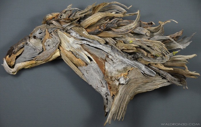 Animal Sculptures Made Out of Foraged Wood and Metal Scraps – Pixolog:  design, art and photography.