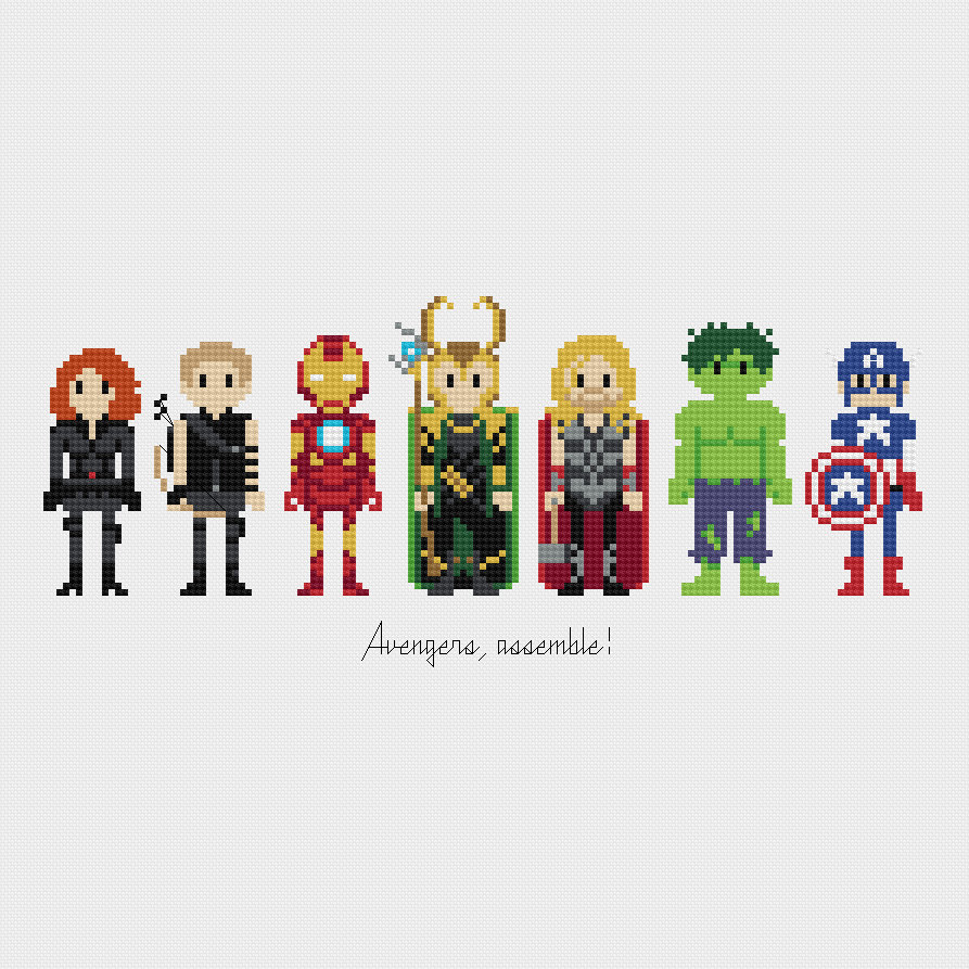 Cult-Pop-Characters-Pixelated-Embroidery-8